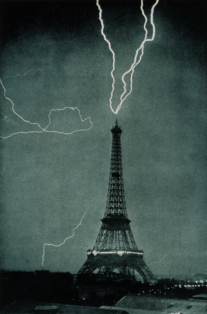 Eiffle Tower - Historical Photo